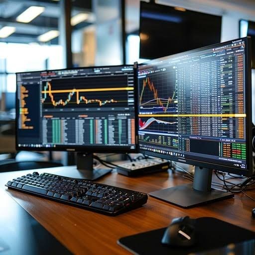 Finexacts rejects flashy retail design in favour of a quiet, institutional-grade analytics dashboard., создано искусственным интеллектом