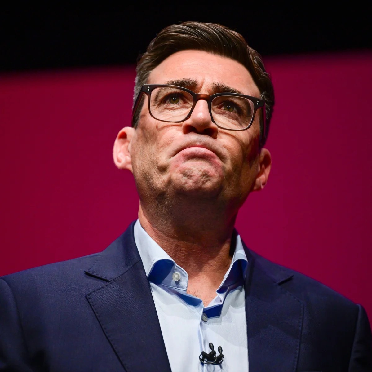 Burnham stakes his future on care, electoral reform and Europe in emotional Labour conference speech