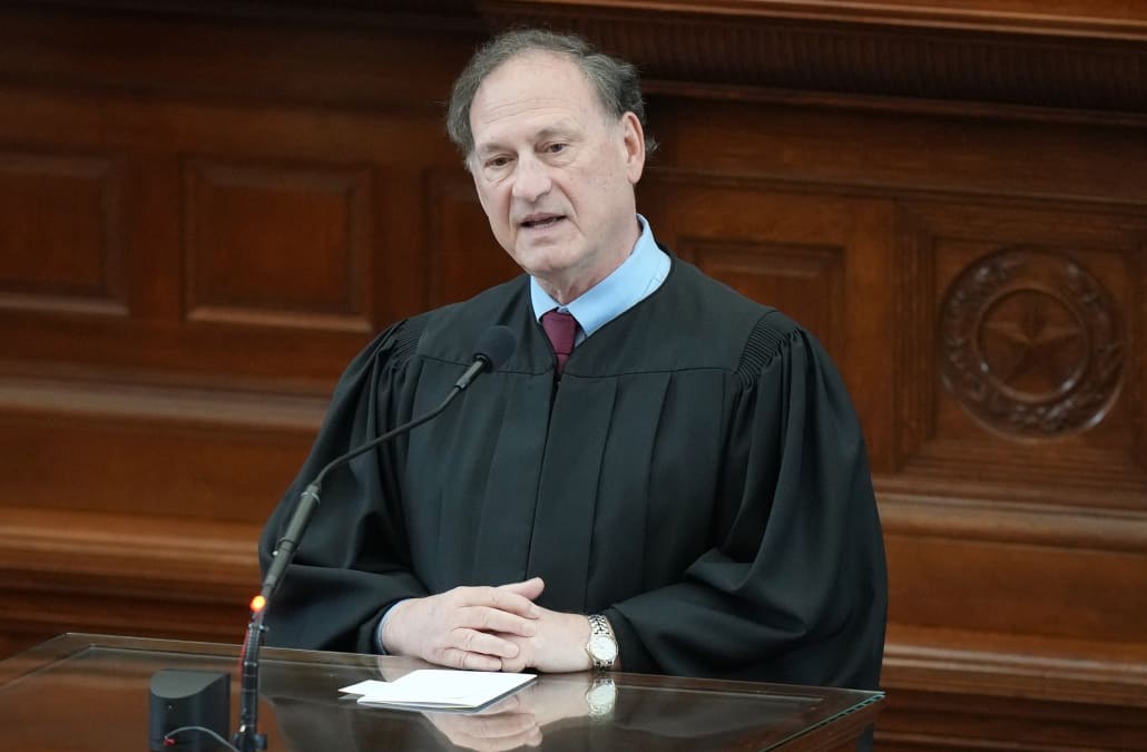 Supreme Court Justice Alito will not participate in big climate change case next week